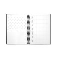 STARTER KIT INFINITE PLANNER A5. Sada obsahuje "nekonečný deník", čistící sadu, fix a držák na popisovače