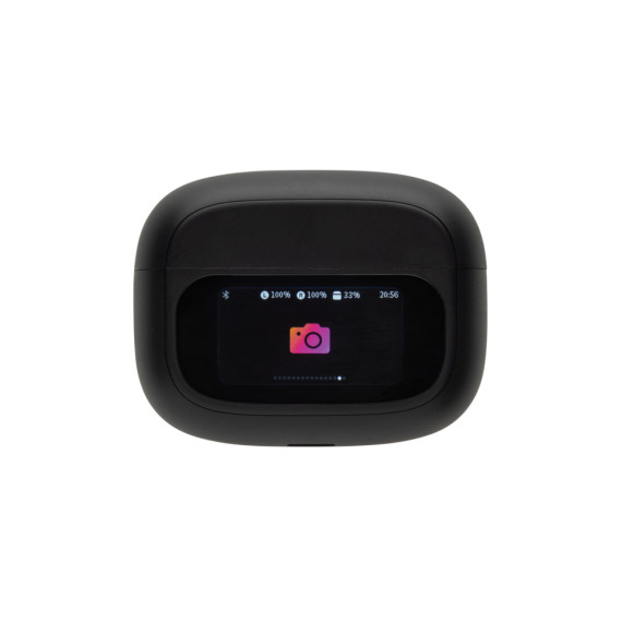 Sluchátka Airtune RCS z recykl. plastu ANC s displejem