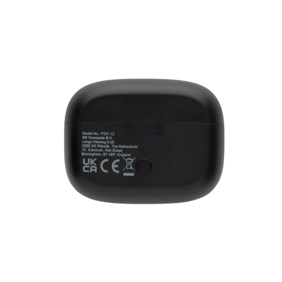 Sluchátka Airtune RCS z recykl. plastu ANC s displejem