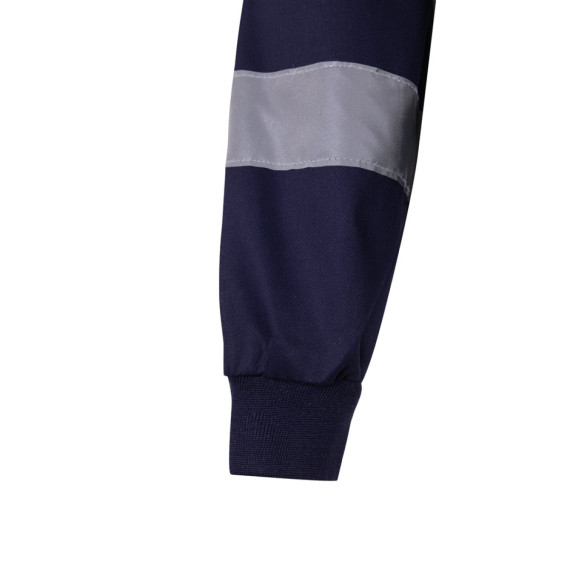 VL NEPTUNE LARGE. Dvoubarevná keprová bunda (210 g/m²) z polyesteru (80 %) a bavlny (20 %)