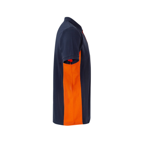 VL SUPAY. Dvoubarevná piké polokošile (180 g/m²), krátký rukáv, z bavlny (60 %) a polyesteru (40 %)