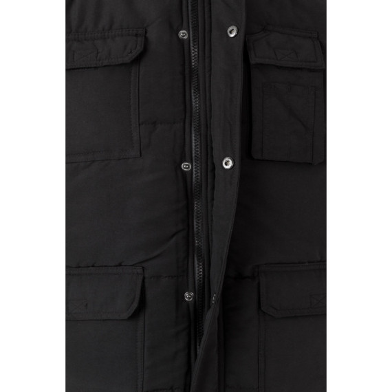 VL MEFITIS. Polstrovaná vesta s mnoha kapsami (220 g/m²) z polyesteru (100 %)