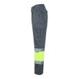 VL POSEIDON. Dvoubarevné keprové kalhoty s více kapsami (210 g/m²), z bavlny (20 %) a polyesteru (80 %)