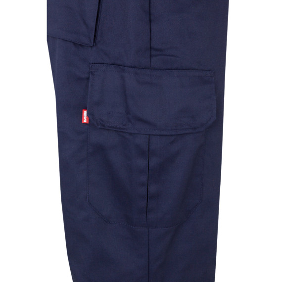 VL POSEIDON LARGE. Dvoubarevné keprové kalhoty s více kapsami (210 g/m²), z bavlny (20 %) a polyesteru (80 %)