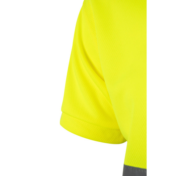 VL CUPID LARGE. Dvoubarevná polokošile z ptačí perspektivy (160 g/m²) s krátkým rukávem z polyesteru (100 %)