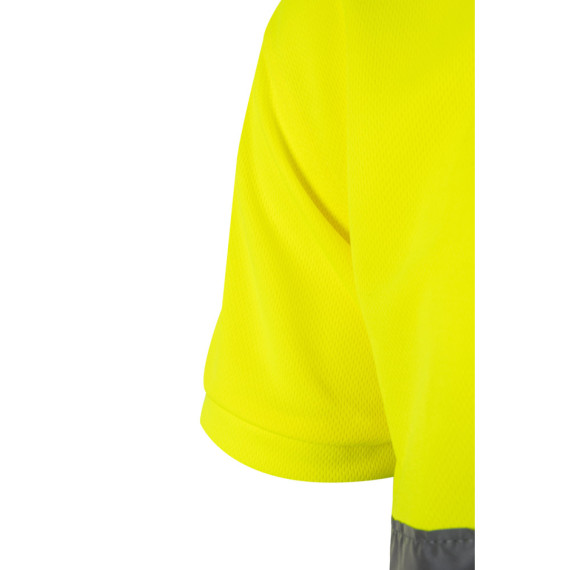 VL CUPID LARGE. Dvoubarevná polokošile z ptačí perspektivy (160 g/m²) s krátkým rukávem z polyesteru (100 %)