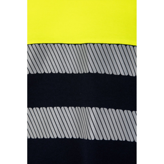 VL BASTET. Dvoubarevné piké tričko (150 g/m²), z bavlny (55 %) a polyesteru (45 %)