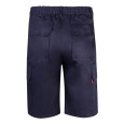 VL CHIONE. Bermudy z kepru s mnoha kapsami (200 g/m²), z bavlny (35 %) a polyesteru (65 %)