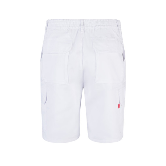 VL CHIONE. Bermudy z kepru s mnoha kapsami (200 g/m²), z bavlny (35 %) a polyesteru (65 %)