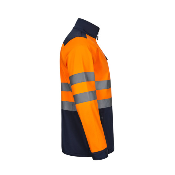 VL HESTIA. Dvoubarevná softshellová bunda (280 g/m²), z polyesteru (96 %) a elastanu (4 %)