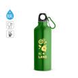RE-LANDSCAPE M. Láhev z recyklovaného hliníku (100% rAL) s karabinou 530 ml