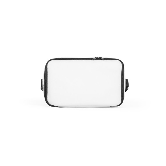 CANCUN. Termo taška z recyklovaného polyesteru (600D) s nastavitelným popruhem 7 L