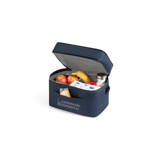 CANCUN LARGE. Termální taška z 600D, recyklovaného polyesteru, s nastavitelným popruhem 14 L