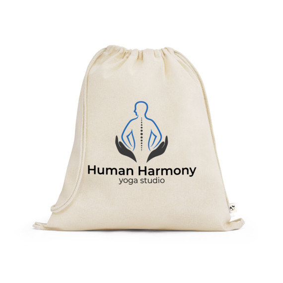 BELIZE. Batoh ze 100% organické bavlny (140 g/m²)