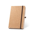 HAWKINS A5. Korkový zápisník A5 s hladkými stránkami