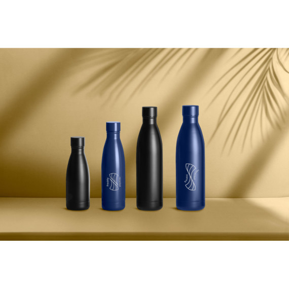 RE-BUFFON XL. Dvoustěnná láhev z nerezové oceli (90% recyklace) 1L