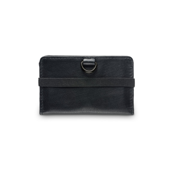 ORVYN. Kožená peněženka s blokováním RFID na 10 karet