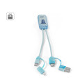 BERNERS. Superrychlý USB kabel 6v1 ve recyklovaného PET (100% rPET)
