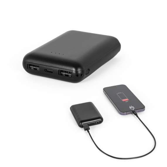 LEAKEY 8. Powerbanka 8 000 mAh ve recyklovaného ABS (100% rABS)