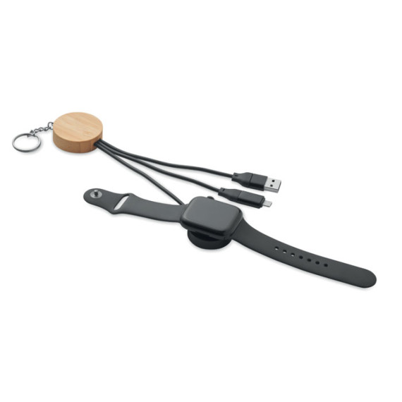 BULE, Přívěsek na klíče s kabelem 4v1