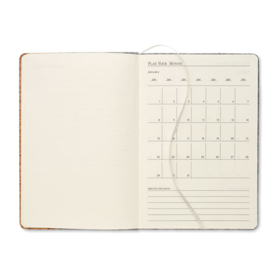 CORKBOOK, Korkový zápisník A5 s RPET