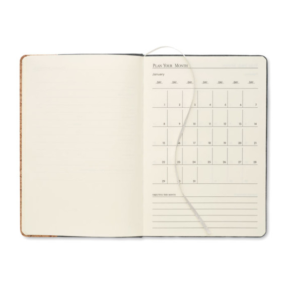 CORKBOOK, Korkový zápisník A5 s RPET