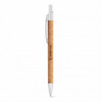 NATURA. Kuličkové pero z korku a recyklovaný hliník (100 % rAL) s klipem