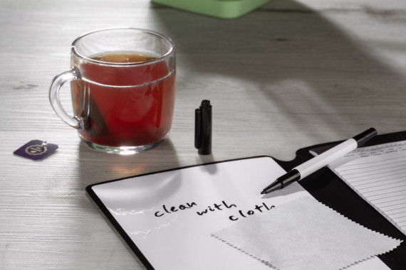 Notebook s tabulí na stírání za sucha LIRA A5