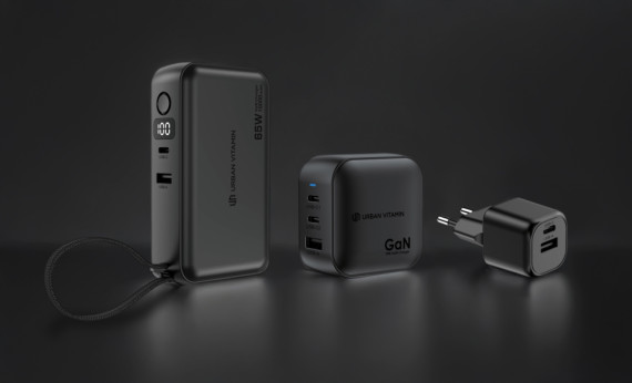 Urban Vitamin Santa Cruz RCS recykl. plast 70W nabíječka GAN