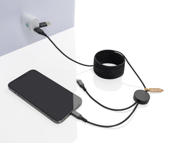 Nabíjecí kabel Terra 4v1 3m z RCS rPET