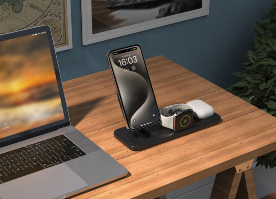 Urban Vitamin Torrance 3 v 1 magnetická 15W nabíječka z RCS