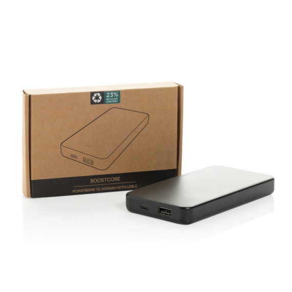Powerbanka Boostcore 10000mAh s USB C z RCS recykl. plastu