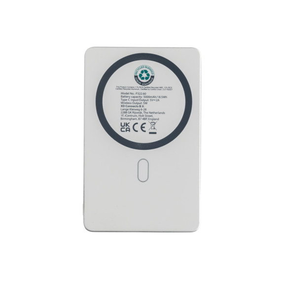 Magnetická powerbanka Orion 5000mAh 5W z RCS hliníku