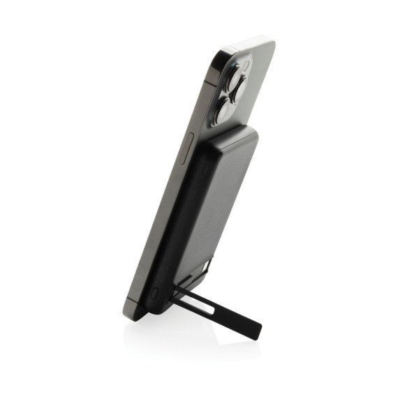 Magnetická powerbanka Zen 5000mAh 5W z RCS plastu a bambusu