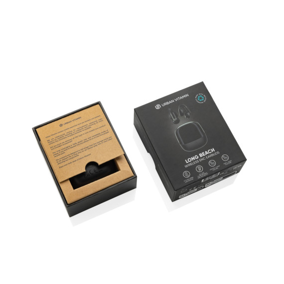 Bezdrátová sluchátka Urban Vitamin Long Beach ENC z rPET