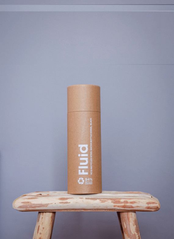 Lahev na vodu Fluid 600ml z RCS recyklované oceli