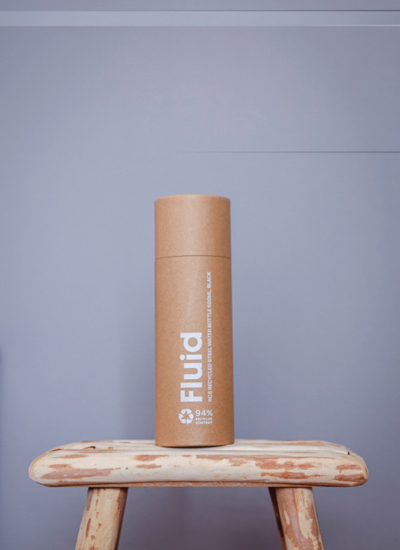 Lahev na vodu Fluid 600ml z RCS recyklované oceli