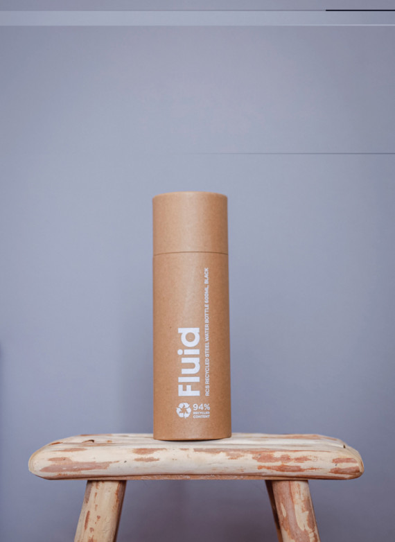 Lahev na vodu Fluid 600ml z RCS recyklované oceli
