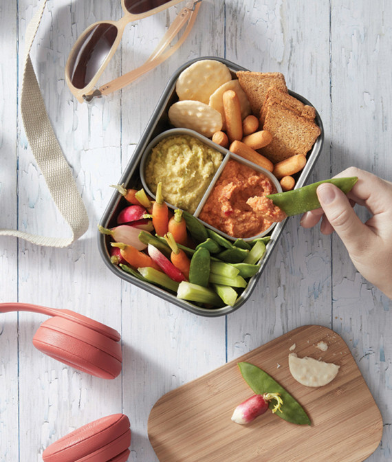 Velká nerezová krabička na sendviče Black+Blum