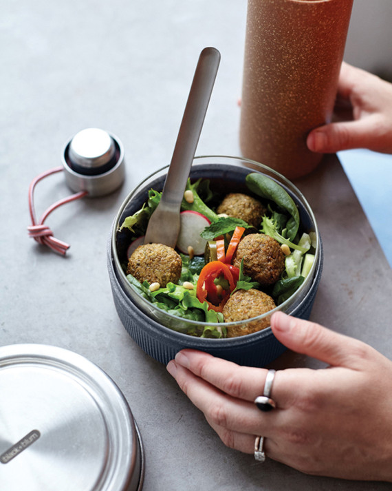 Skleněná miska na jídlo 750ml Black+Blum