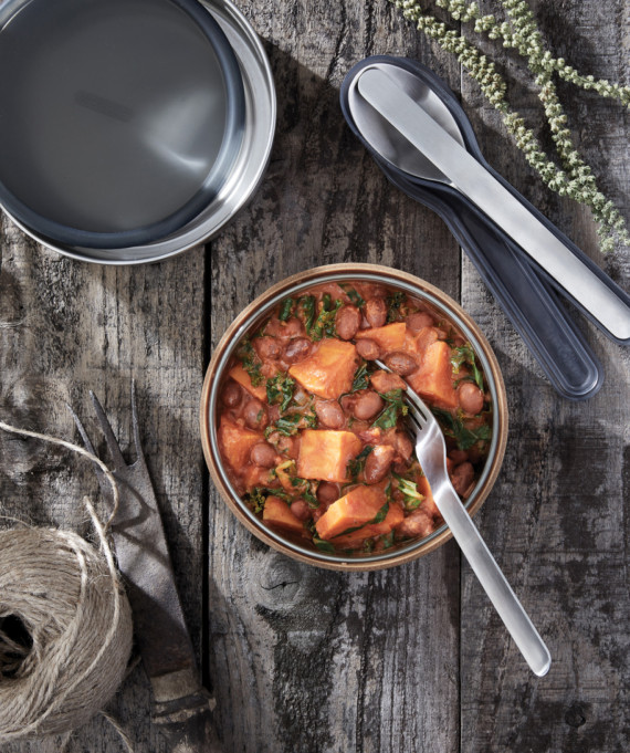 Skleněná miska na jídlo 750ml Black+Blum