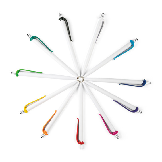 ANA. Kuličkové pero ABS s klipem