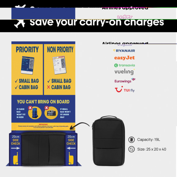 Cestovní taška Armong Free On Board z RPET AWARE™