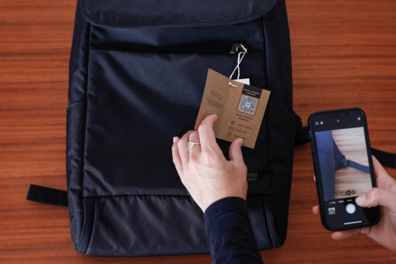 Batoh na 15,6" notebook Swiss Peak Edin z RPET AWARE™