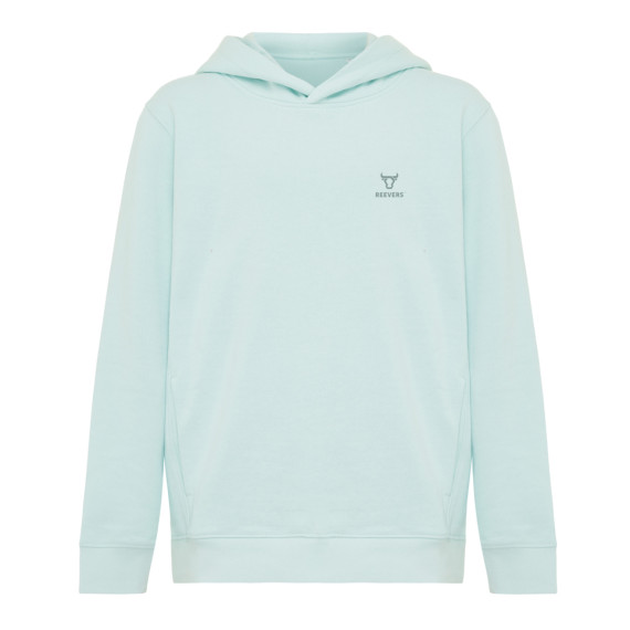 Dětská mikina s bočními kapsami IQONIQ Yengo z rec. bavlny