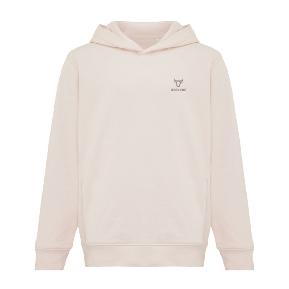 Dětská mikina s bočními kapsami IQONIQ Yengo z rec. bavlny