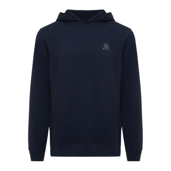 Mikina s kapucí a bočními kapsami IQONIQ Yengo z rec. bavlny