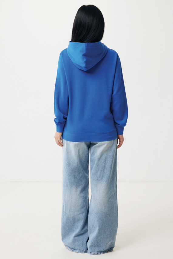 Mikina s kapucí a bočními kapsami IQONIQ Yengo z rec. bavlny