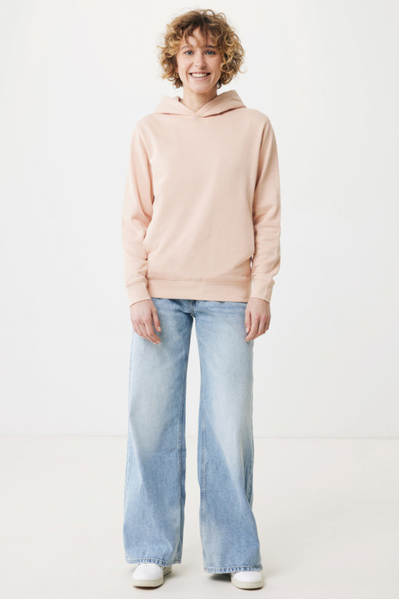 Mikina s kapucí a bočními kapsami IQONIQ Yengo z rec. bavlny