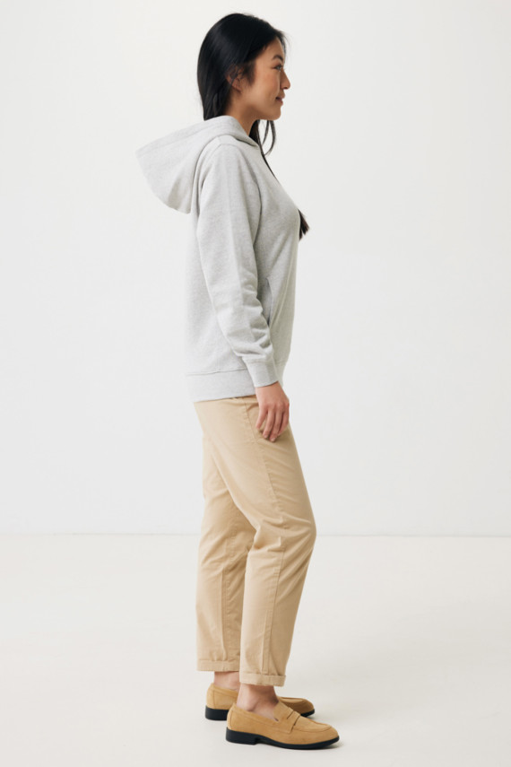 Mikina s kapucí a bočními kapsami IQONIQ Yengo z rec. bavlny